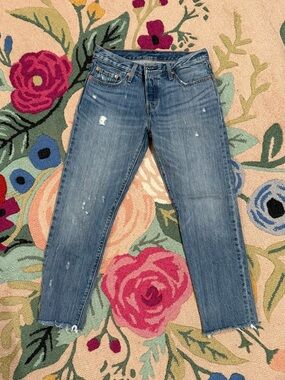 Levi’s 501 CT, size 27, cropped